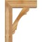 Ekena Millwork Olympic Block Rough Sawn Bracket w/ Offset Brace, Western Red Cedar, 8"W x 26"D x 34"H BKT0806X26X34OLY05RWR - alternate 2